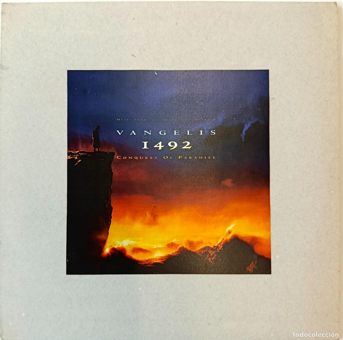 Discos de vinilo: Vinilo LP. Vangelis. 1492 Conquest Of Paradise (Music From The Original Soundtrack)