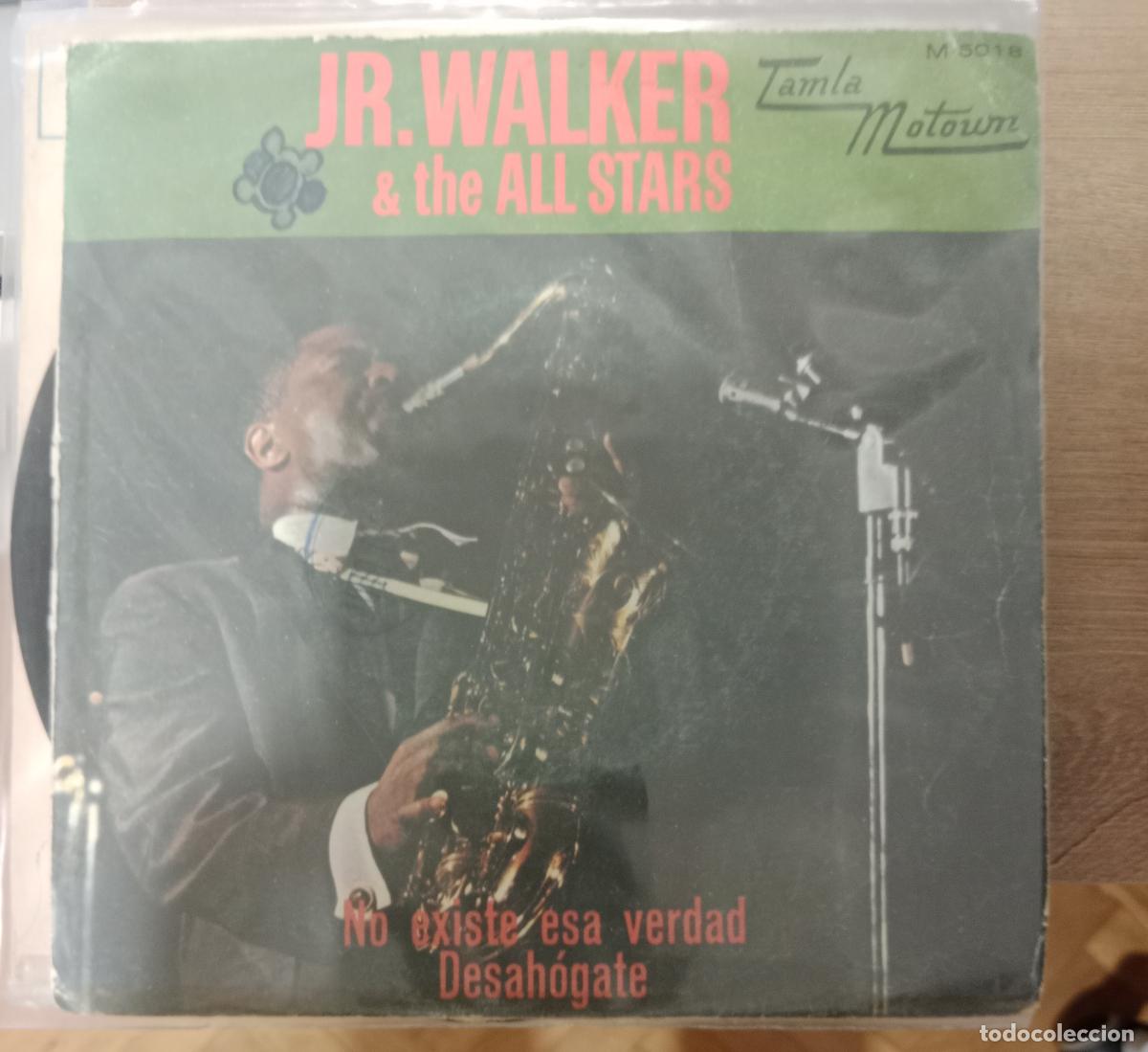 Discos de vinilo: Jr. Walker & The All Stars &ndash; No Existe Esa Verdad / Desah&oacute;gate single Espa&ntilde;a 1967