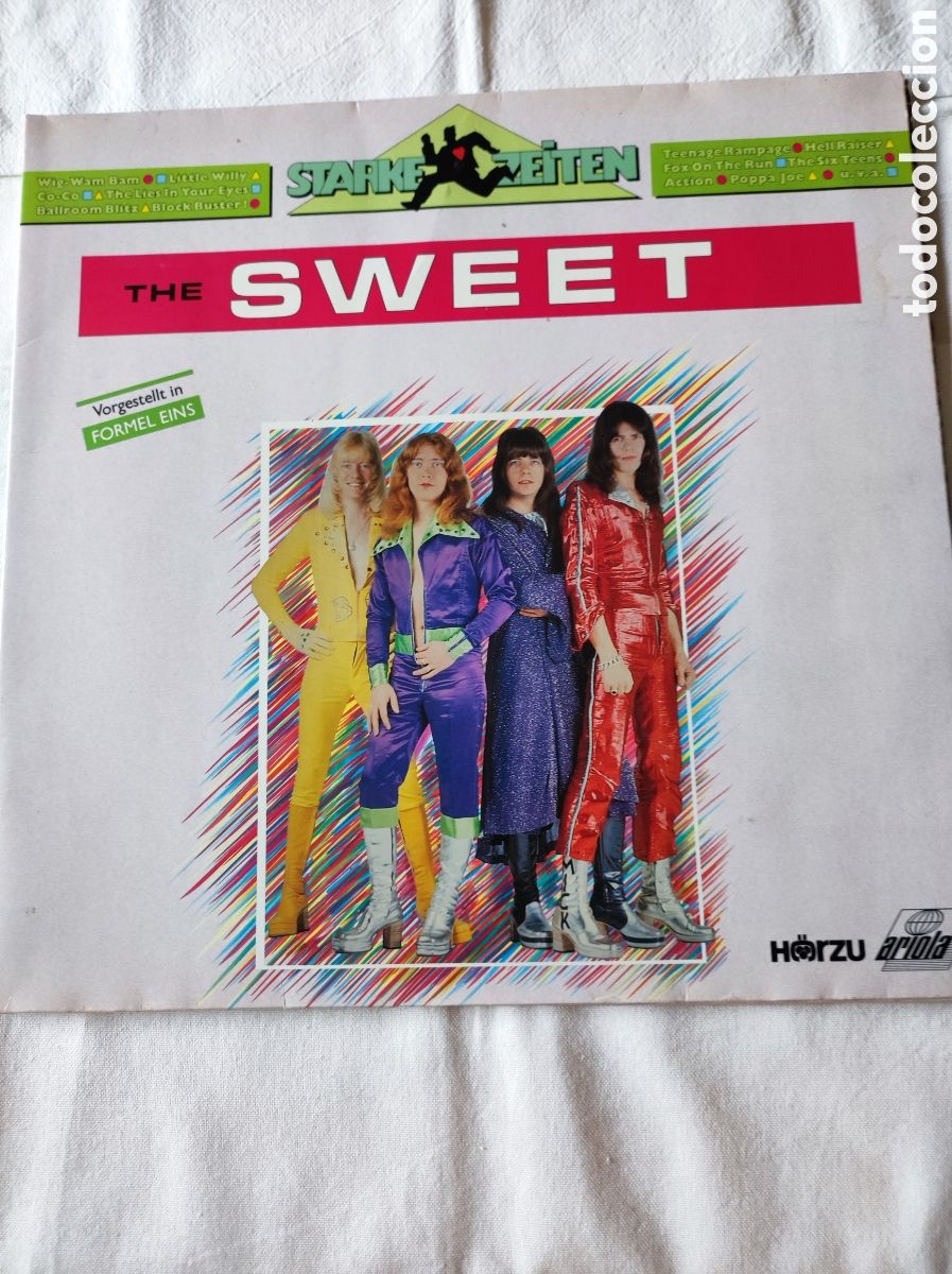 Discos de vinilo: THE SWEET - STARKE ZEITEN