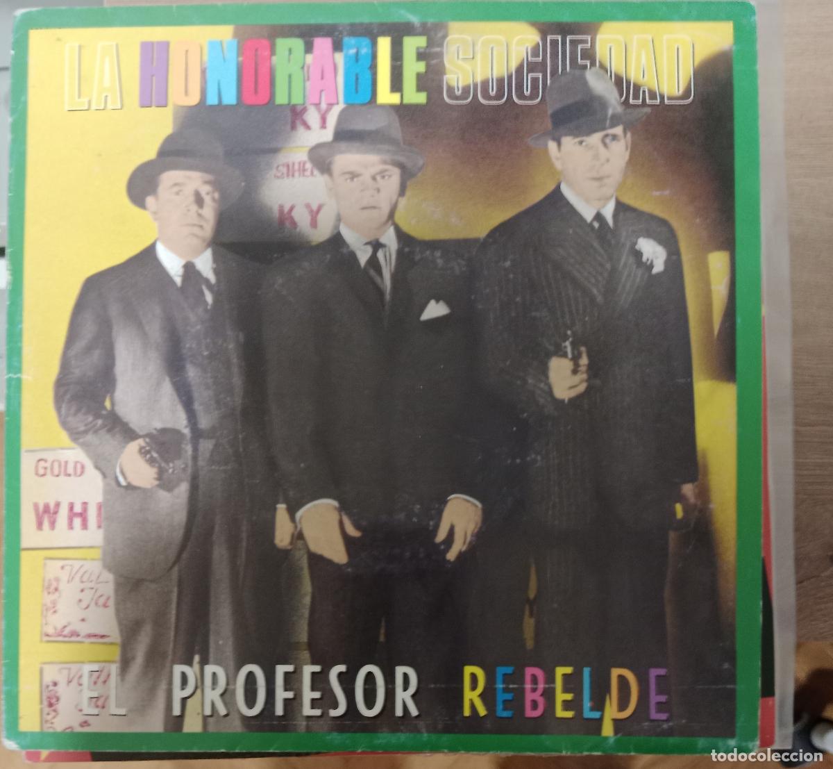Discos de vinilo: La Honorable Sociedad &ndash; El Profesor Rebelde single 1987
