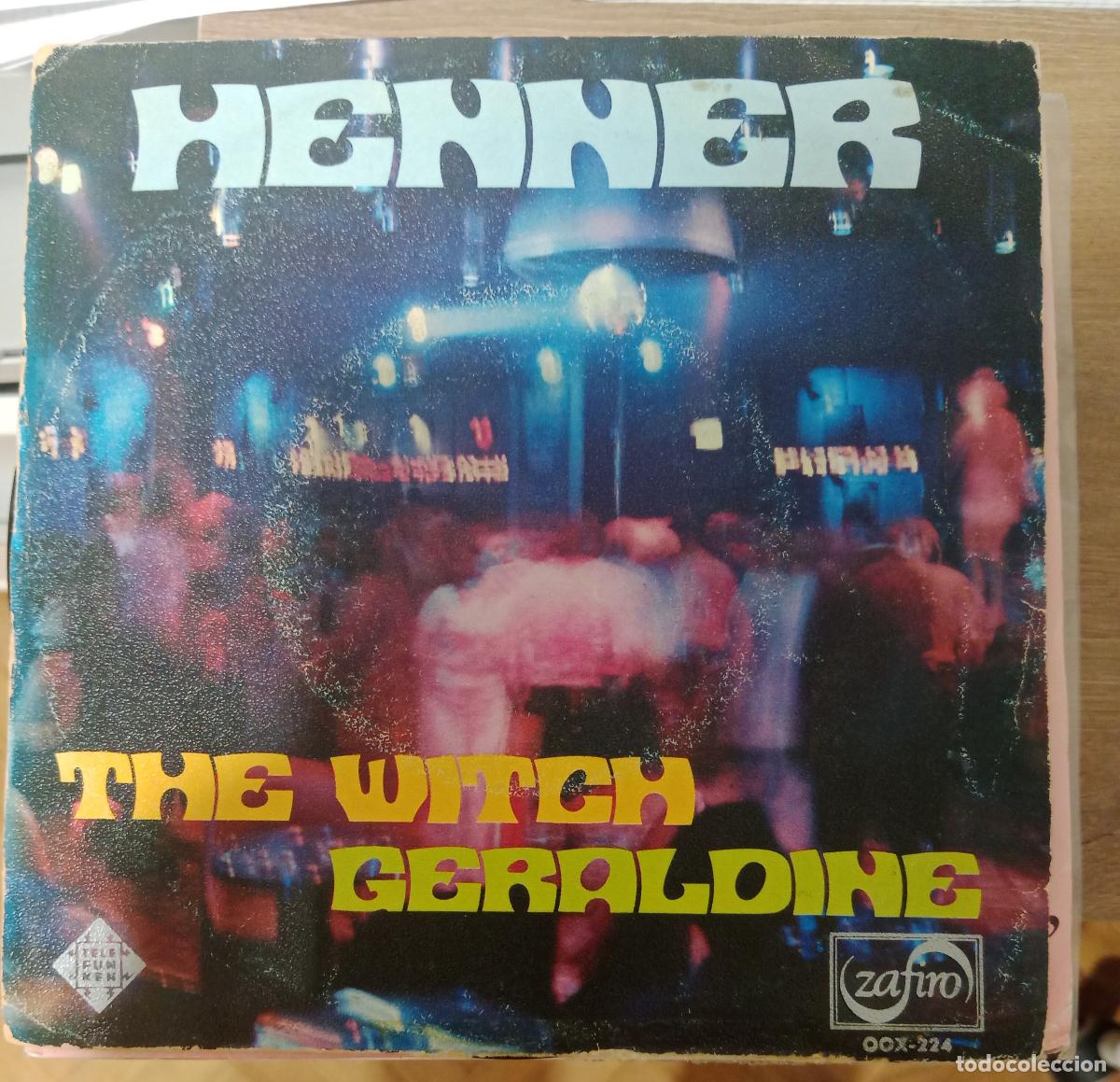 Discos de vinilo: Henner &ndash; The Witch single Espa&ntilde;a 1971