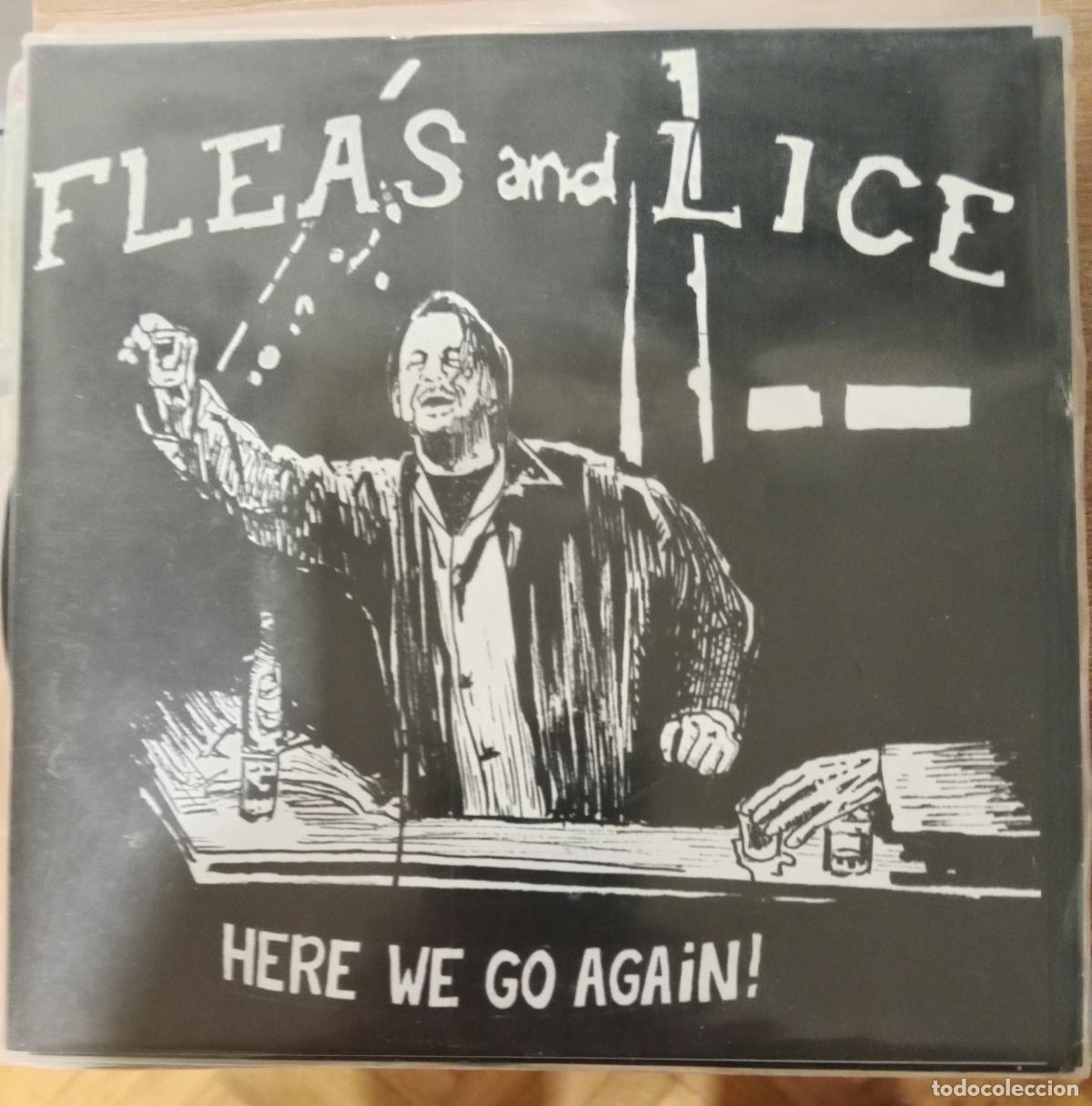 Discos de vinilo: Boycot / Fleas And Lice &ndash; Here We Go Again! single Split Holanda 2000