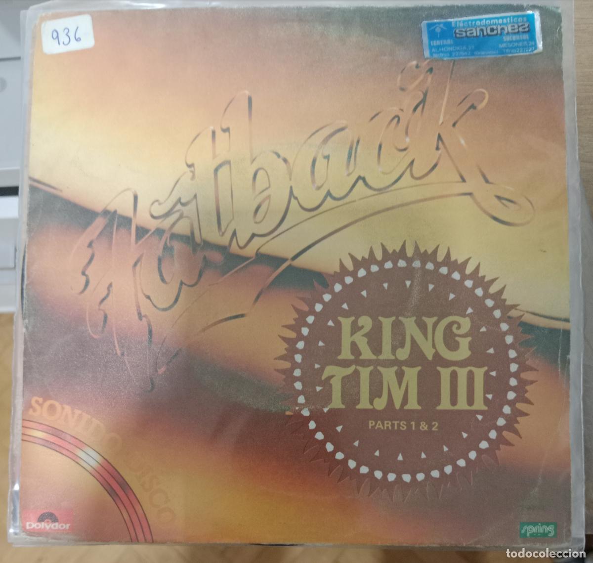 Discos de vinilo: The Fatback Band &ndash; King Tim III (Personality Jock) single Espa&ntilde;a 1980