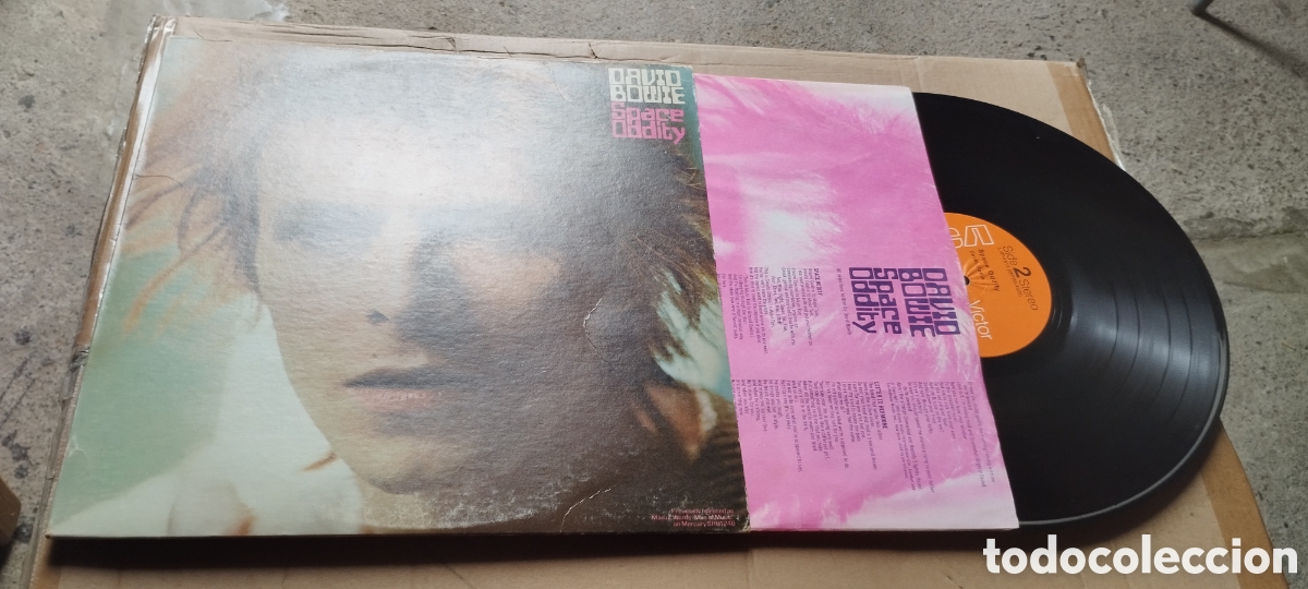 Discos de vinilo: Lp-david Bowie-space oddity-1972-usa-