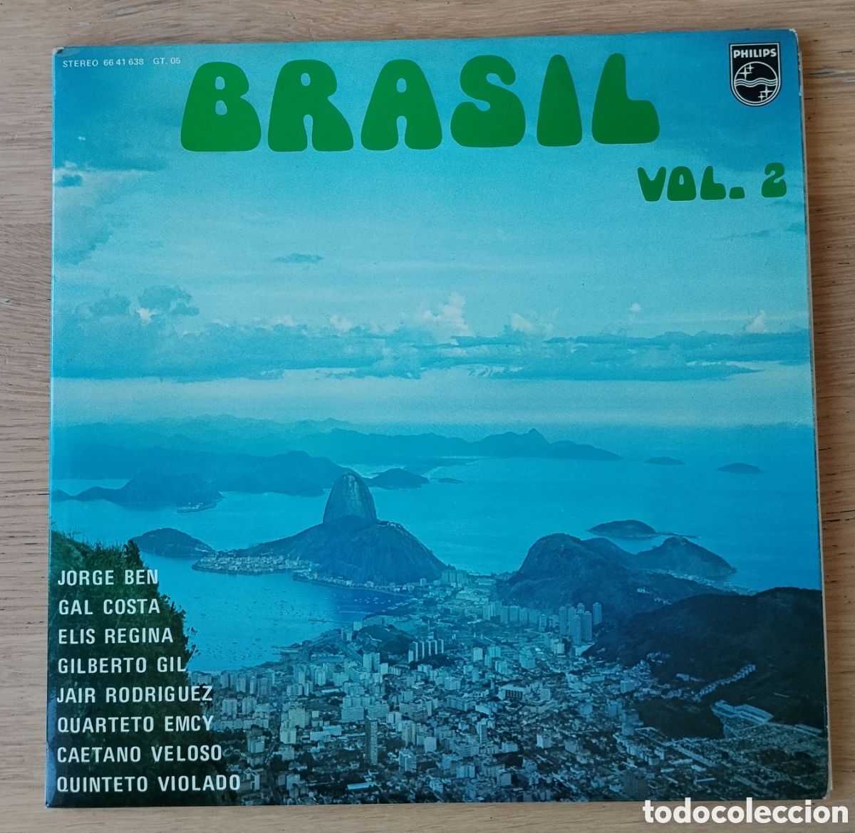 Discos de vinilo: V/A: &rdquo;BRASIL VOL. 2&rdquo; - DOBLE LP VINILO 1977 - BOSSA NOVA - MPB - BRASIL
