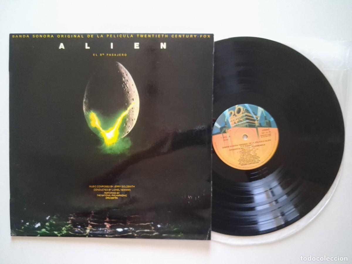 Discos de vinilo: Jerry Goldsmith &ndash; Alien, El 8&ordm; Pasajero