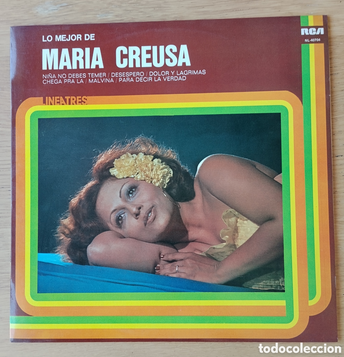 Discos de vinilo: MARIA CREUZA : &rdquo;LO MEJOR DE MARIA CREUSA&rdquo; - LP VINILO 1981 - SAMBA - BOSSA NOVA- MPB - BRASIL