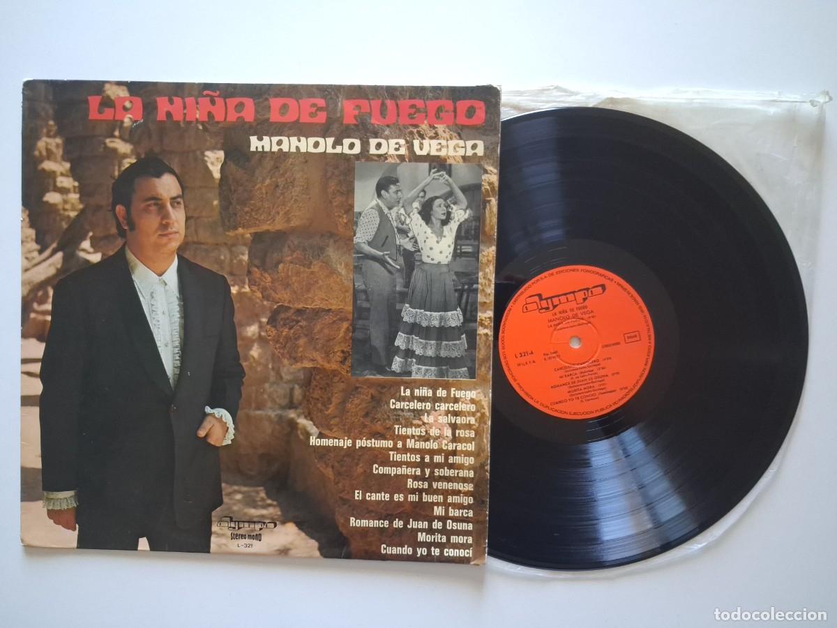 Disques de vinyle: Manolo De Vega &ndash; La Ni&ntilde;a De Fuego