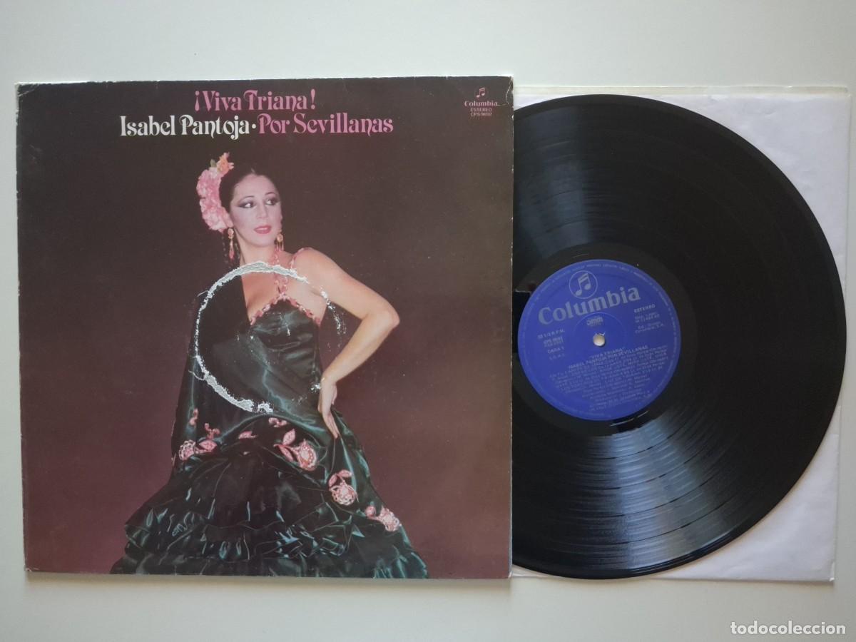 Discos de vinilo: Isabel Pantoja &ndash; &iexcl;Viva Triana! - Por Sevillanas