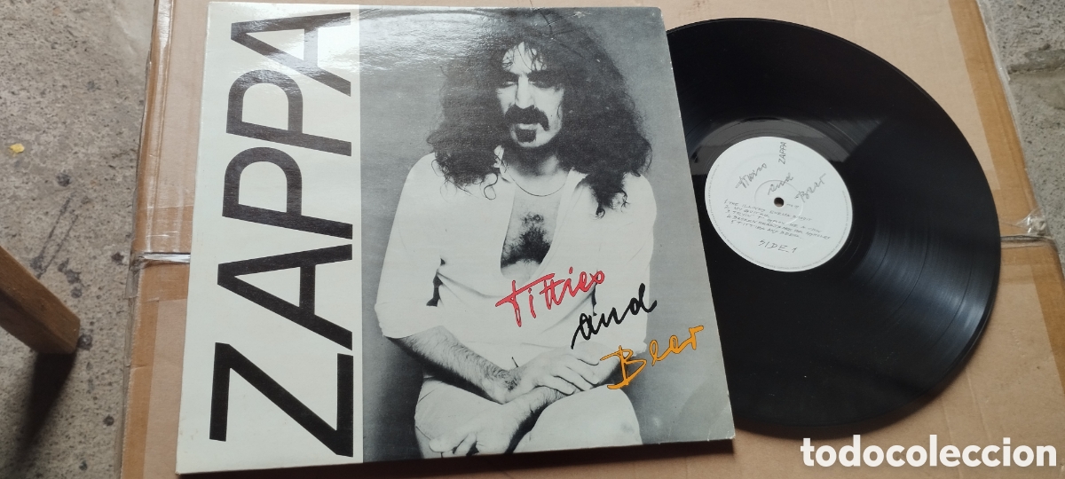 Discos de vinilo: Lp-zappa-titties and beer-