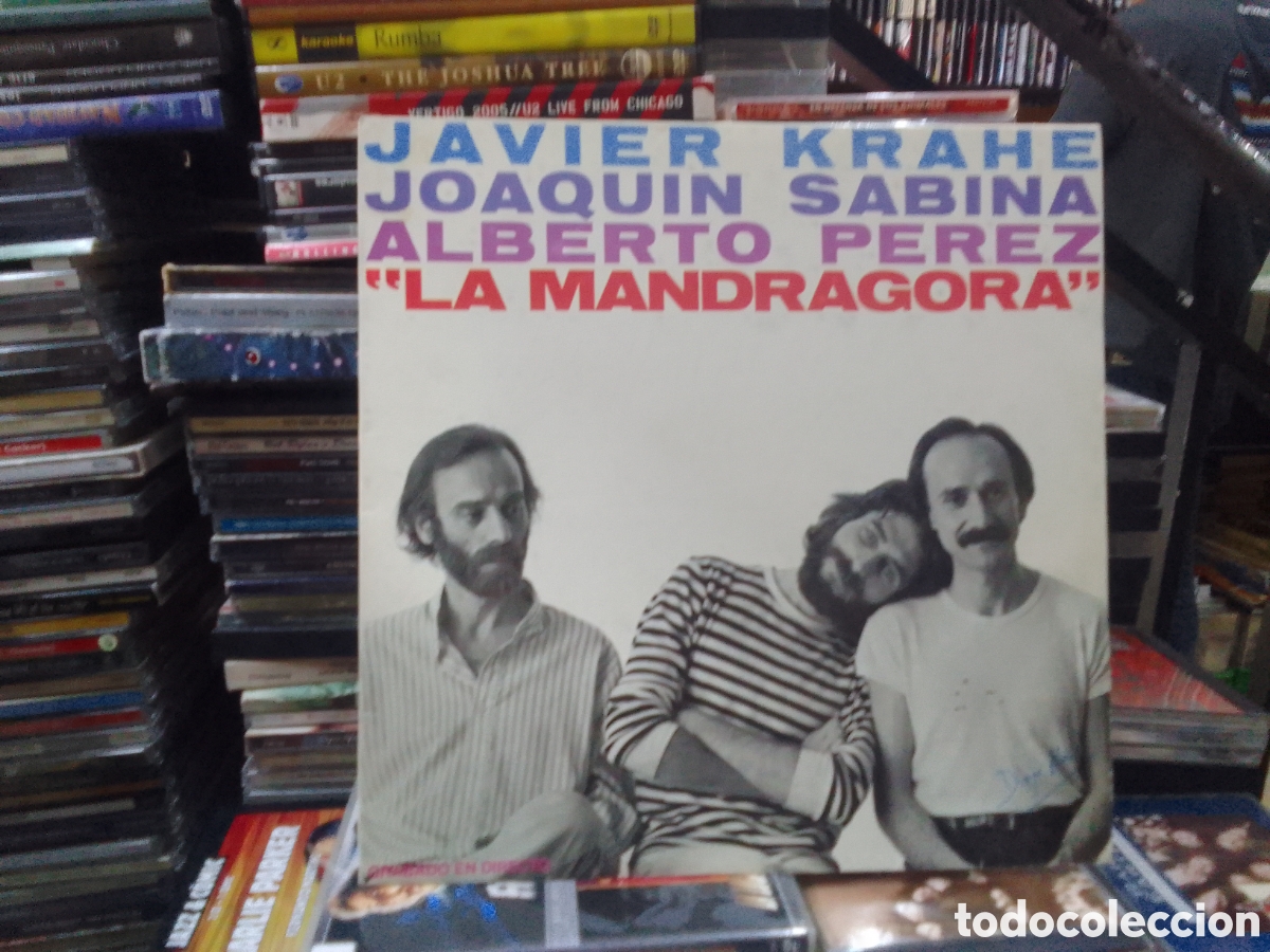 Discos de vinilo: Krahe,sabina, P&eacute;rez,la mandr&aacute;gora