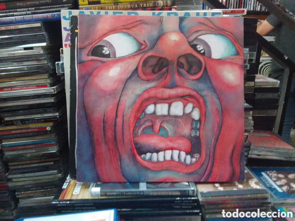Discos de vinilo: In the Court of crimson king,king crimson