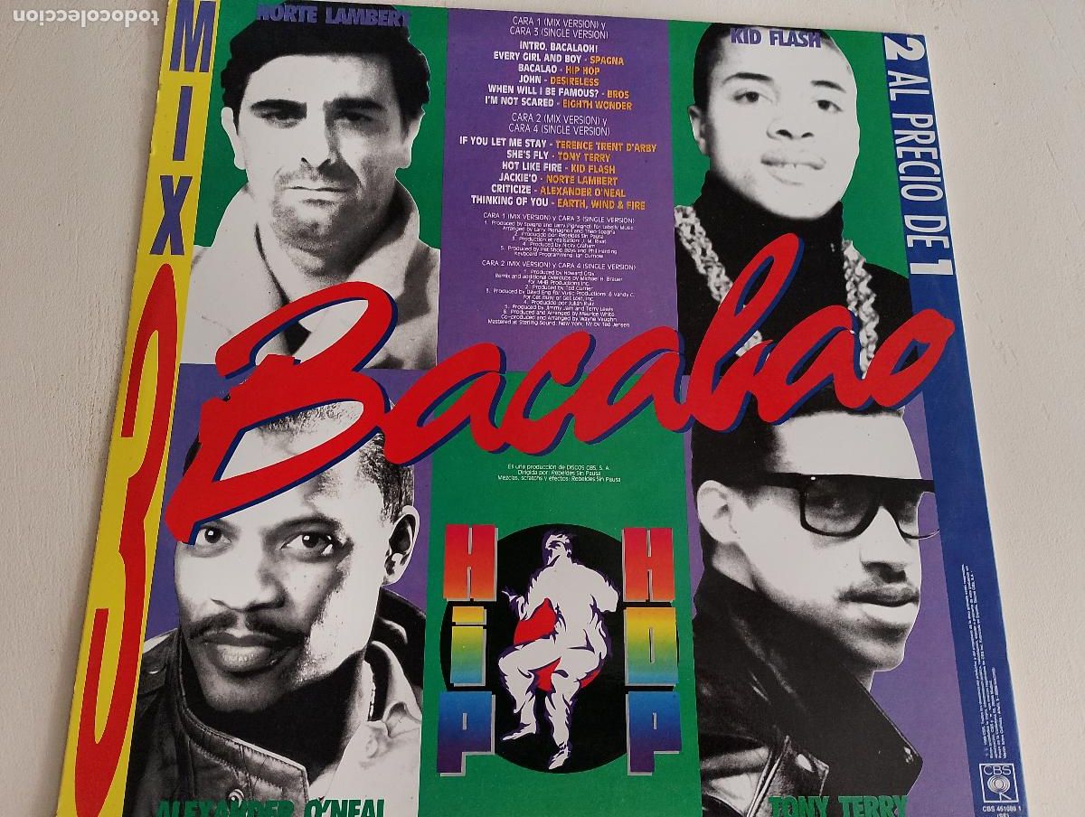 Discos de vinilo: Bacalao Mix 3, 1988, 2 lps - Foto 3