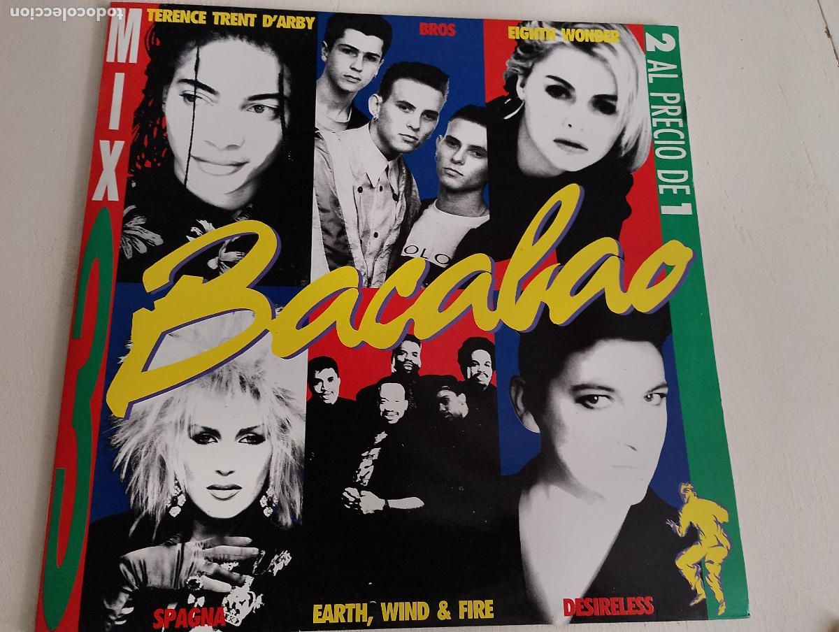 Discos de vinilo: Bacalao Mix 3, 1988, 2 lps