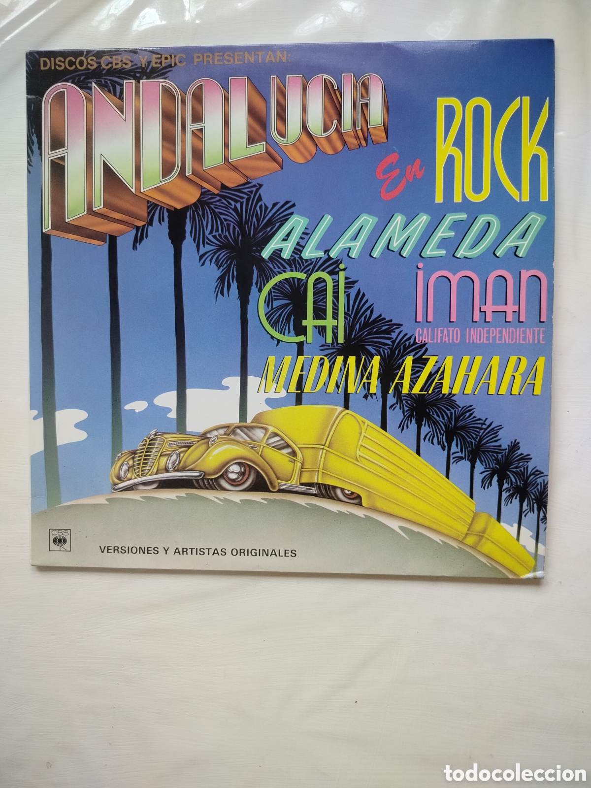 Discos de vinilo: Andaluc&iacute;a en Rock LP 1980