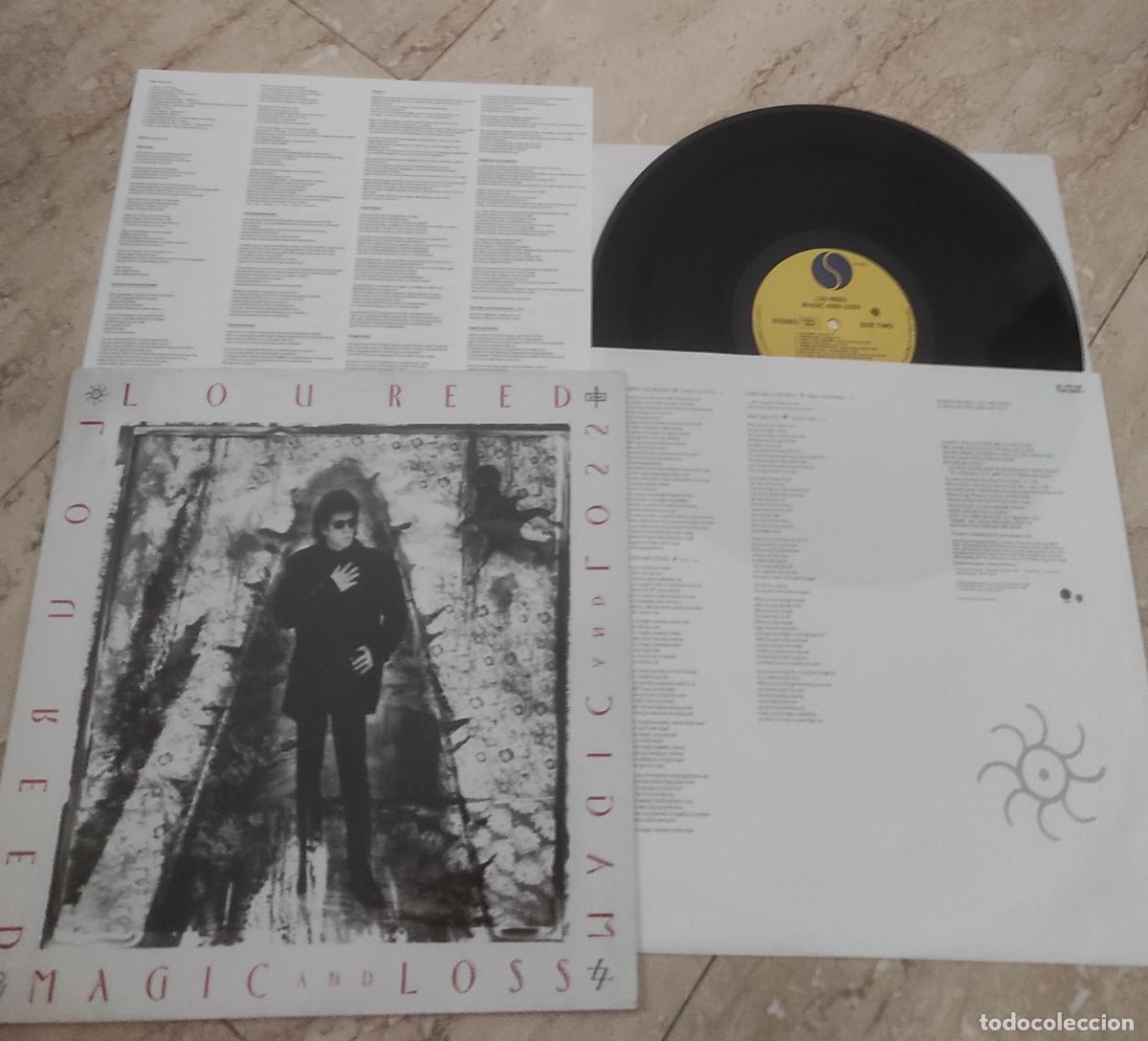 Discos de vinilo: Lou Reed &ndash; Magic And Loss-LP-ORIGINAL-EU-1992-CONTIENE DOBLE INSERT-VINILO EXCELENTE ESTADO