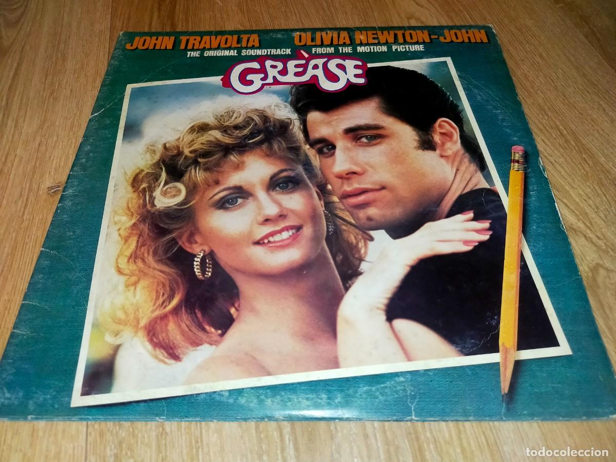 Discos de vinilo: BSO DE LA PEL&Iacute;CULA GREASE-DOBLE LP-CONTIENE ENCARTE-ORIGINAL 1978