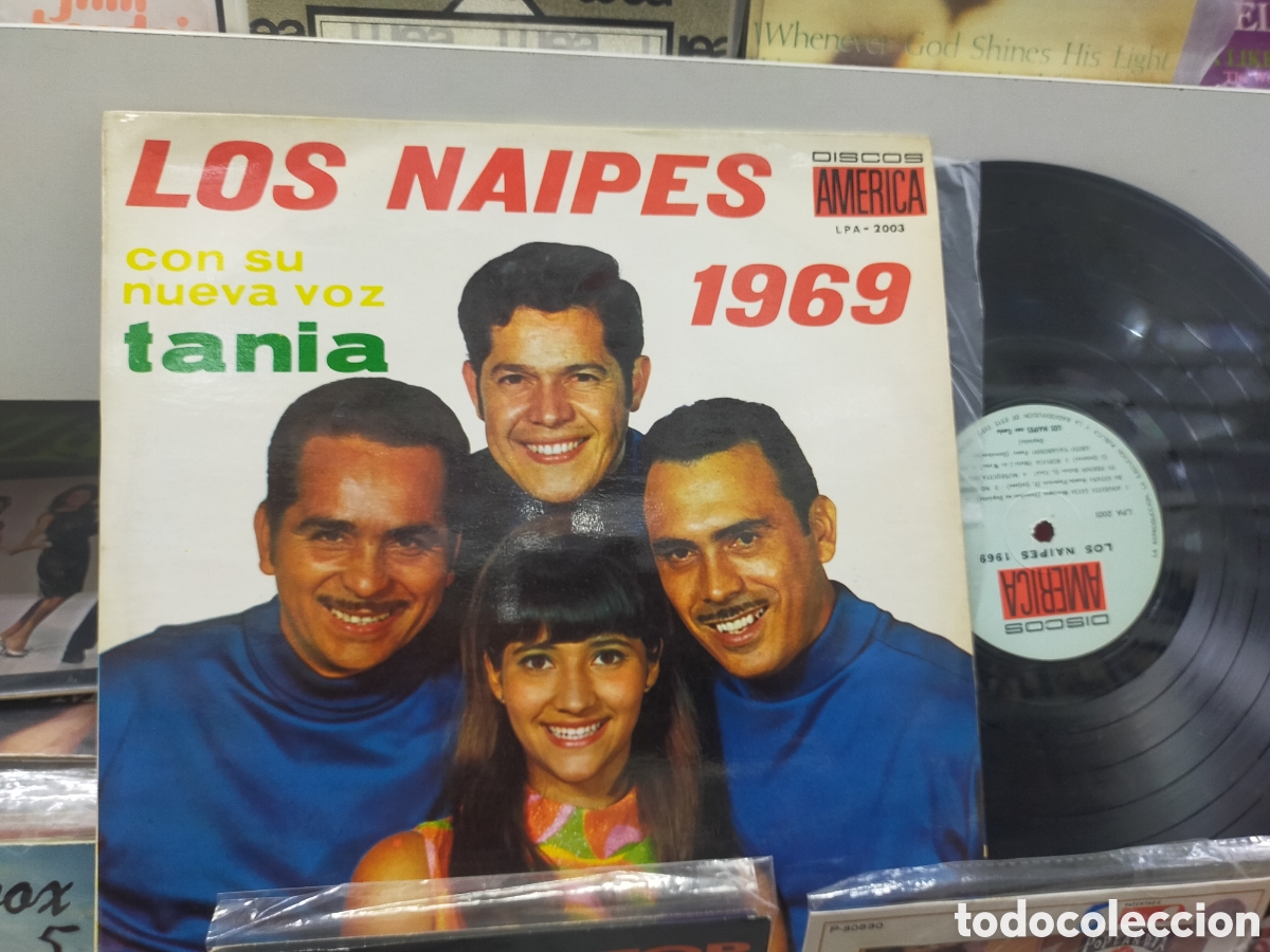 Discos de vinilo: Los naipes 1969 con Tania LP Venezuela