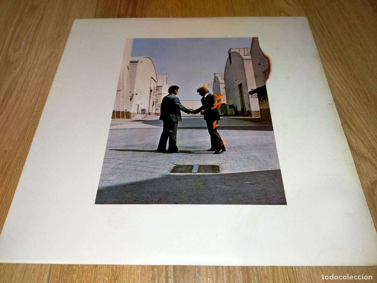 Discos de vinilo: PINK FLOYD-WISH YOU WERE HERE-CONTIENE ENCARTE-ORIGINAL ESPA&Ntilde;OL 1975