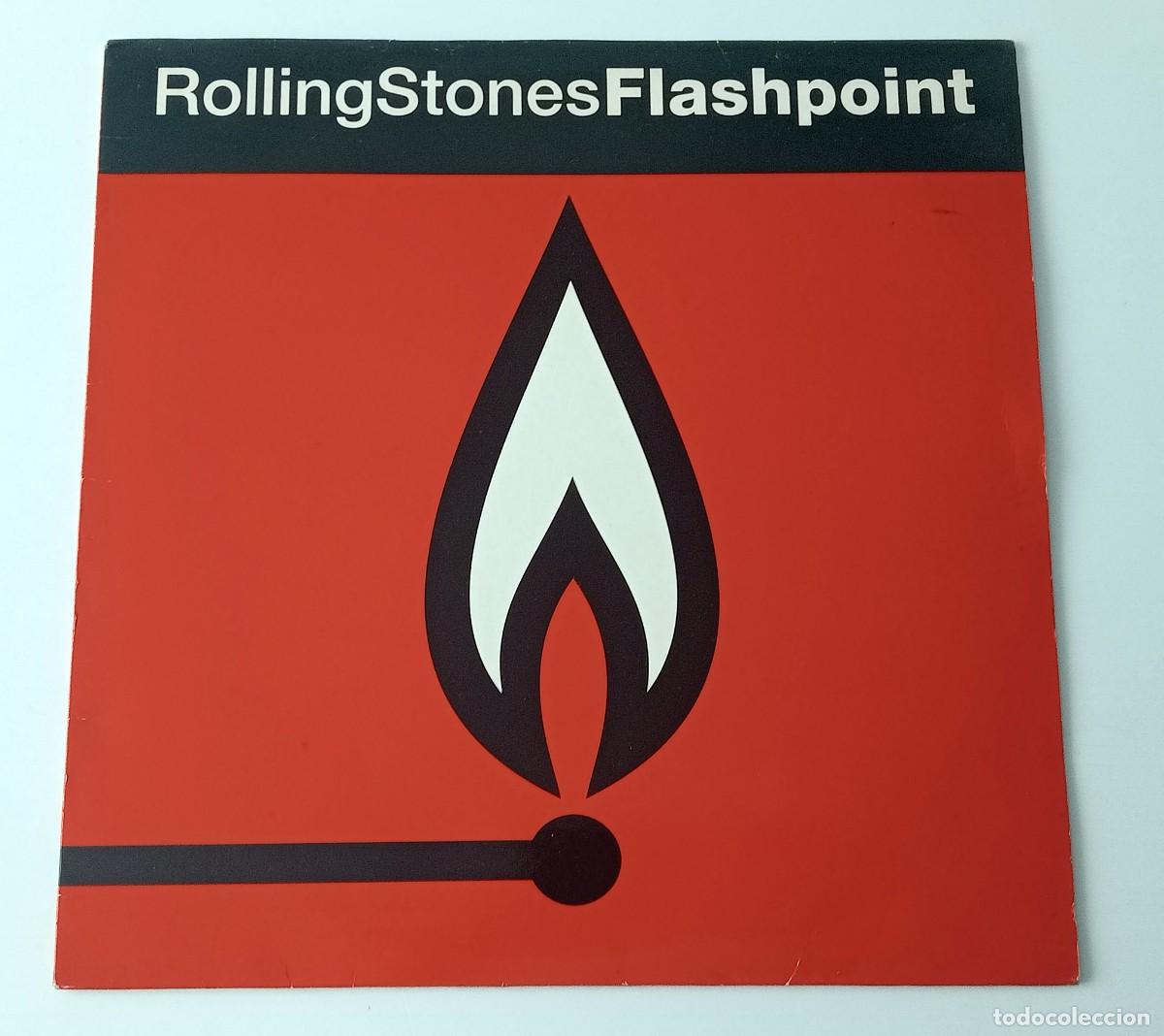 Discos de vinilo: LP ROLLING STONES - FLASHPOINT - Foto 1