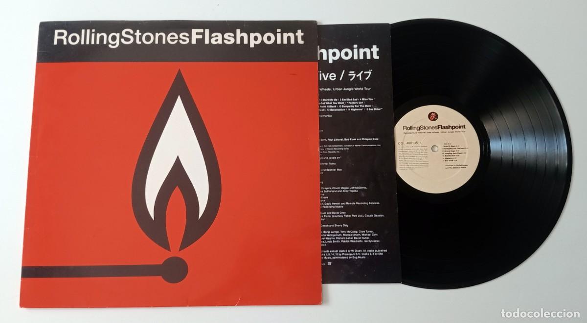Discos de vinilo: LP ROLLING STONES - FLASHPOINT - Foto 3