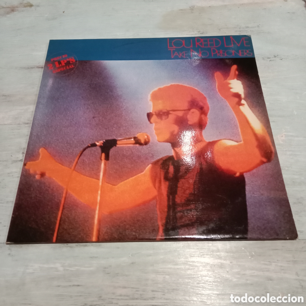 Discos de vinilo: LOU REED - LOU REED - TAKE NO PRISONERS - LP DOBLE GATEFOLD