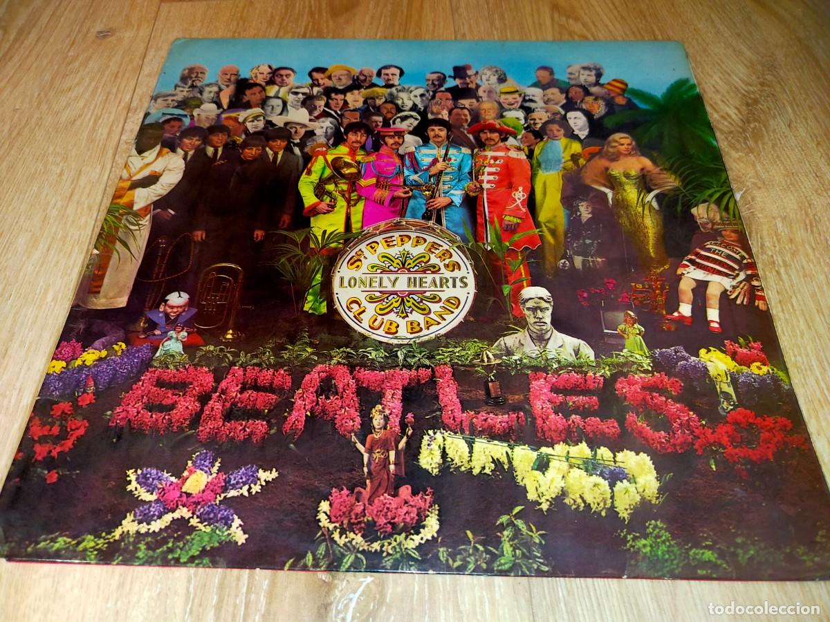 Discos de vinilo: THE BEATLES-SGT PEPPER'S LONELY HEARTS CLUB BAND-GATEFOLD-PRIMERA EDICI&Oacute;N INGLESA UK 1967