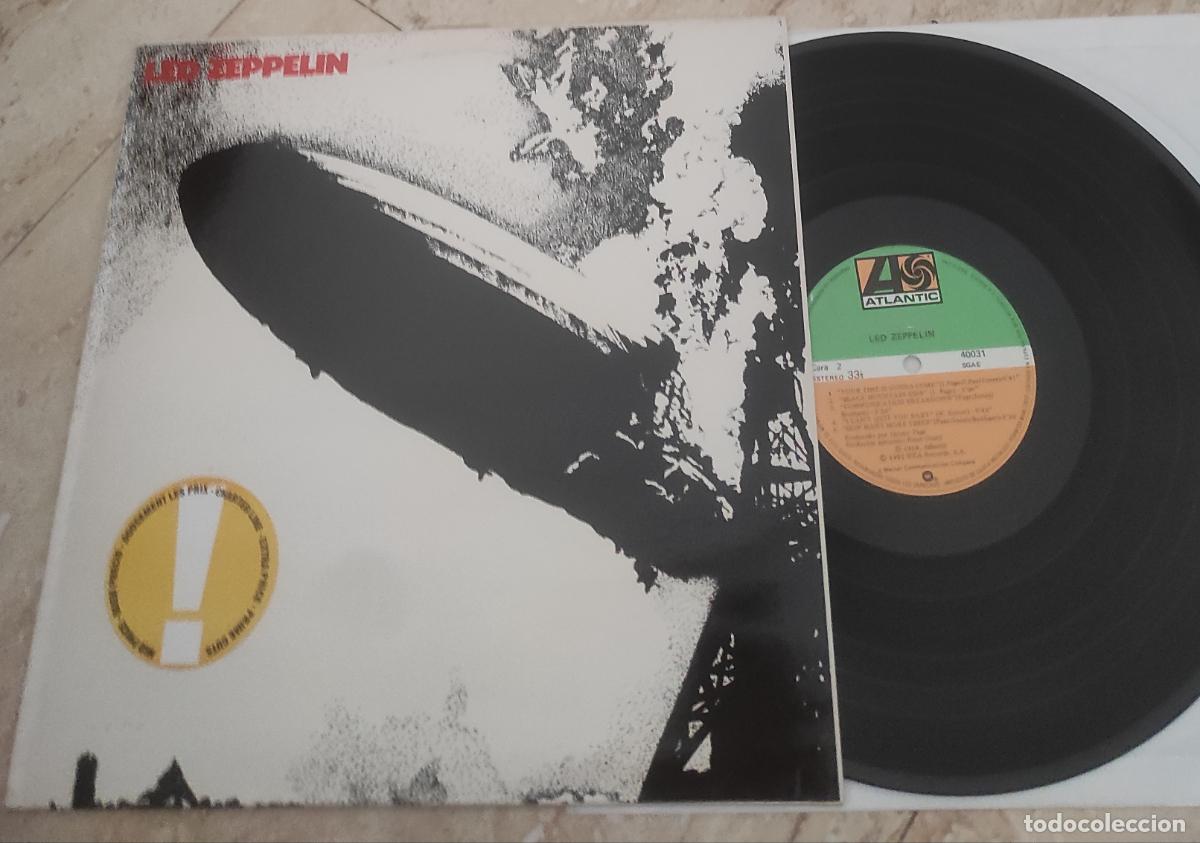 Discos de vinilo: Led Zeppelin &lrm;&ndash; Led Zeppelin- LP- EDICION ESPA&Ntilde;OLA- 1982-Atlantic &lrm;&ndash; LB 40031-EXCELENTE ESTADO