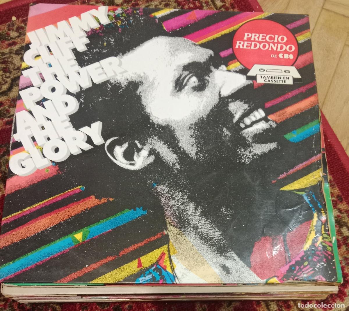Discos de vinilo: Jimmy Cliff &ndash; The Power And The Glory Lp Espa&ntilde;a 1987