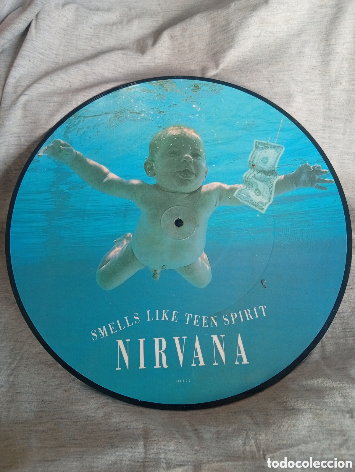 Discos de vinilo: Picture disc nirvana