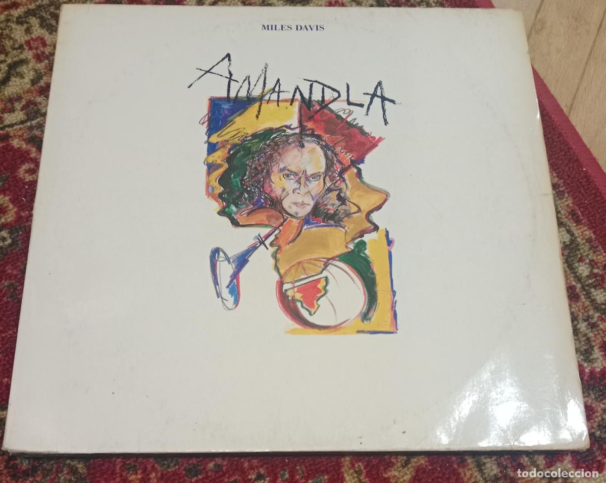 Discos de vinilo: Miles Davis &ndash; Amandla Lp Europa 1989