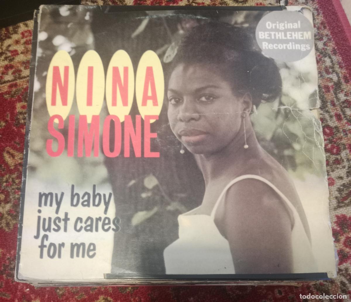 Discos de vinilo: Nina Simone &ndash; My Baby Just Cares For Me Lp Espa&ntilde;a 1991