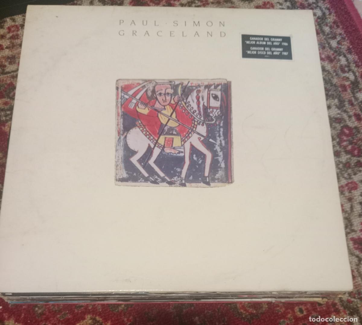 Discos de vinilo: Paul Simon &ndash; Graceland Lp Espa&ntilde;a 1986