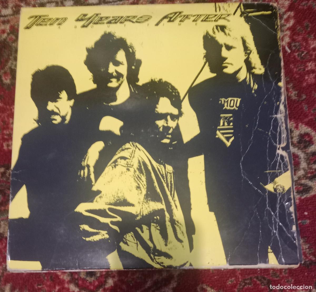 Discos de vinilo: Ten Years After &ndash; About Time Lp Espa&ntilde;a 1989