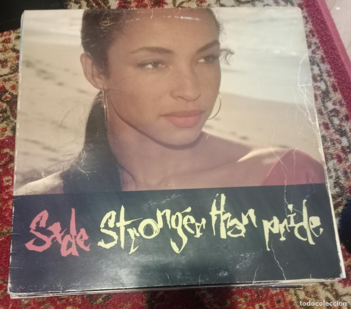 Discos de vinilo: Sade &ndash; Stronger Than Pride Lp Espa&ntilde;a 1988