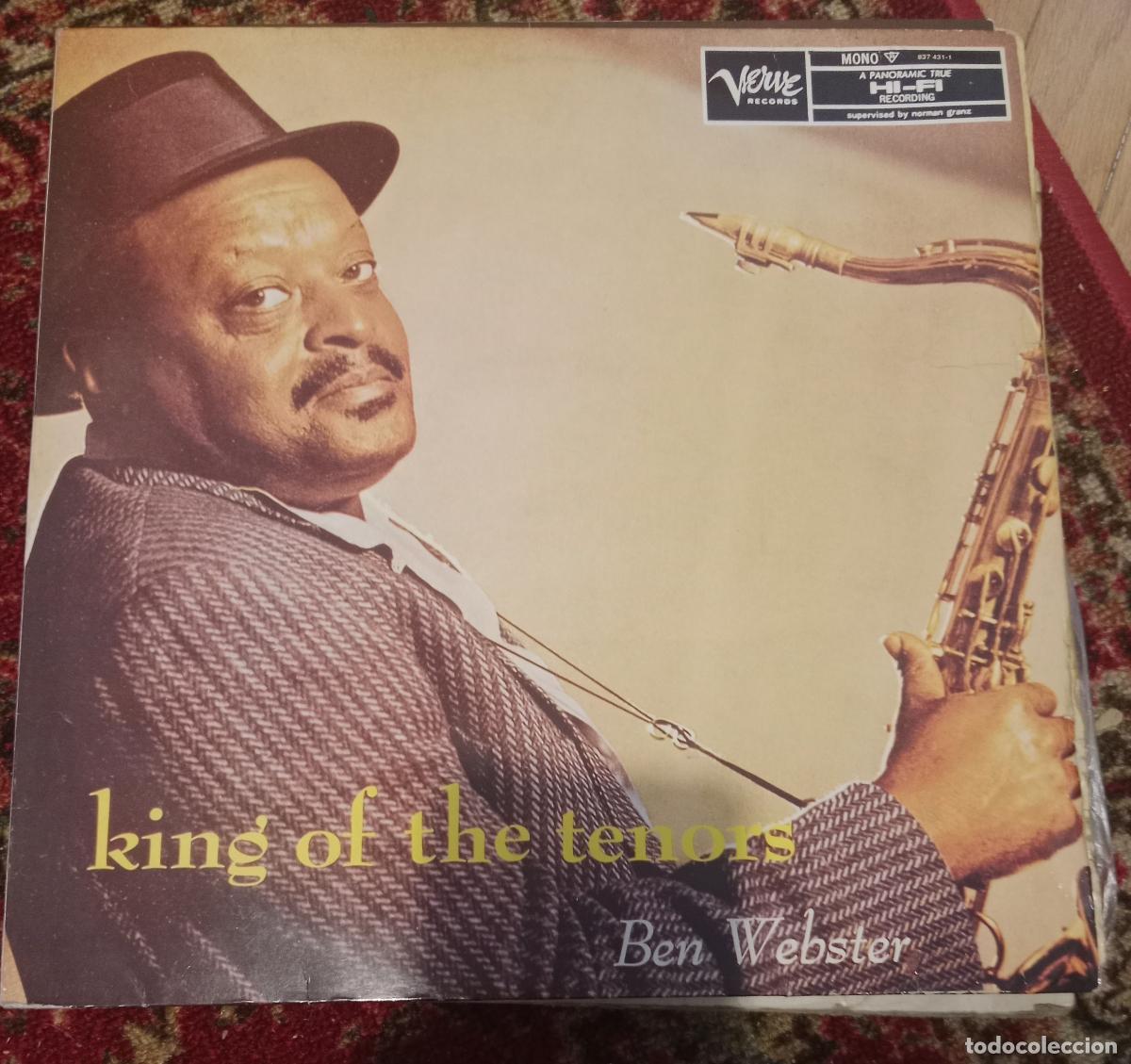 Discos de vinilo: Ben Webster &ndash; King Of The Tenors Lp Europa 80s