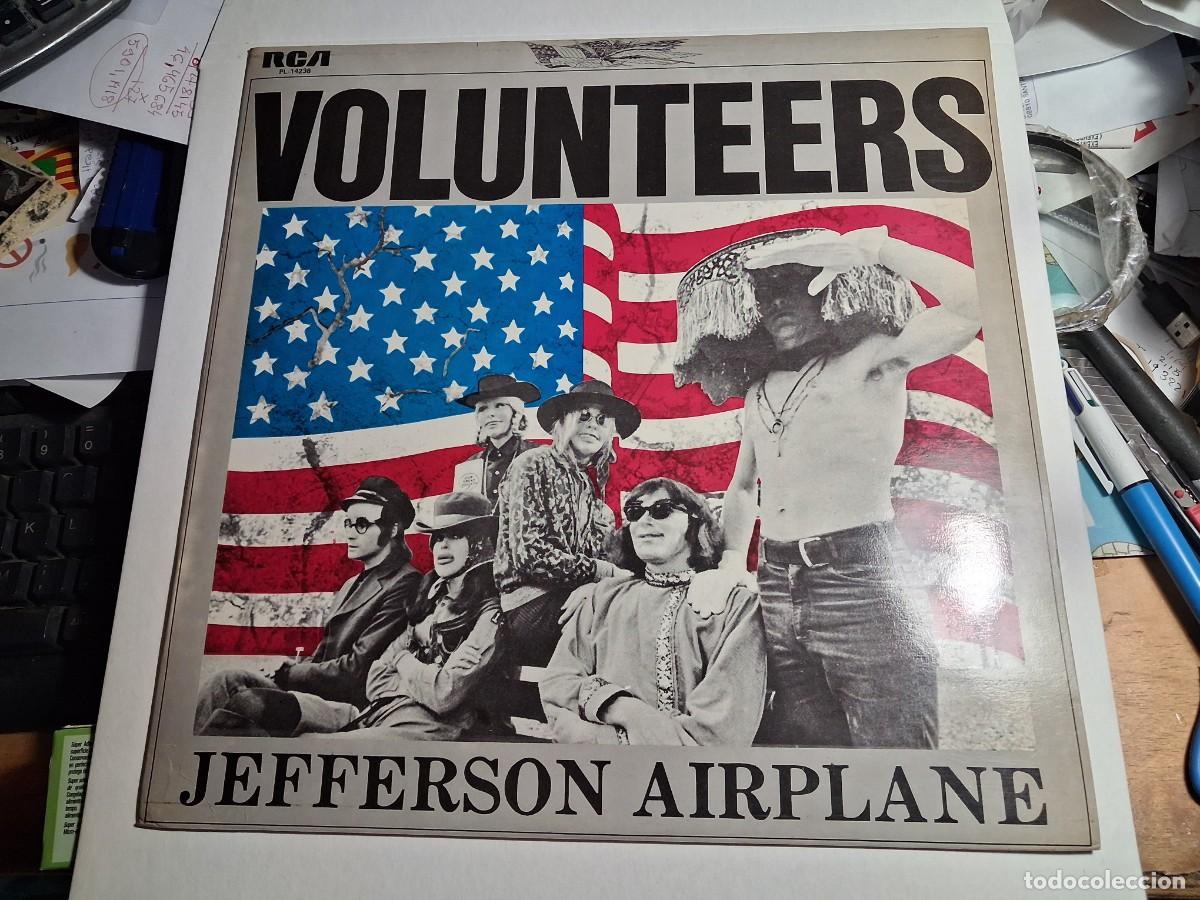 Discos de vinilo: lp jefferson airplane. volunteers. rca 1973 spain (seminuevo)