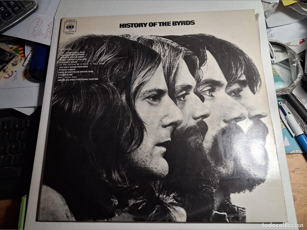 Discos de vinilo: lp dos discos history of the byrds. cbs 1976 spain. carpeta doble (seminuevo)