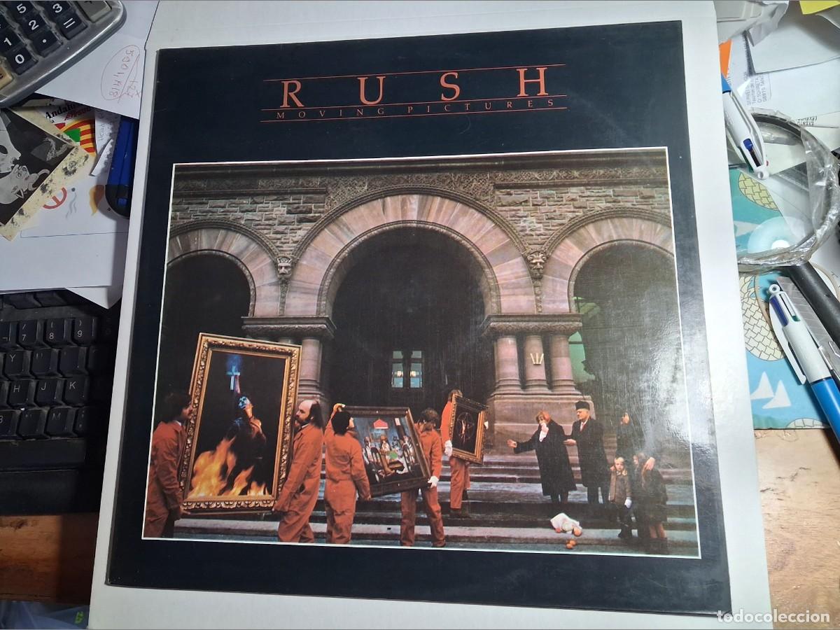 Discos de vinilo: lp rush. moving pictures. mercury 1981 spain (seminuevo)