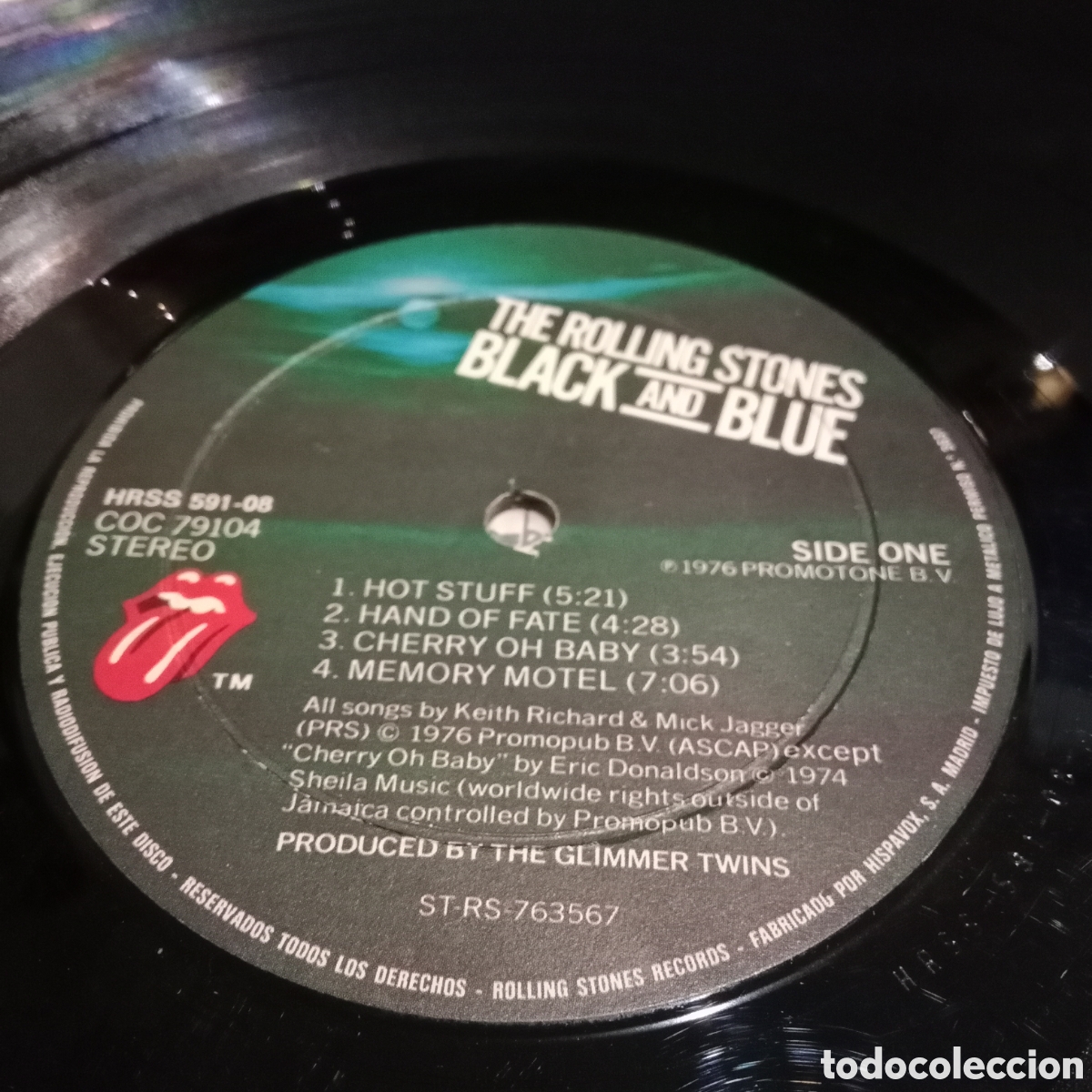 Discos de vinilo: THE ROLLING STONES - BLACK AND BLUE - LP GATEFOLD - Foto 9
