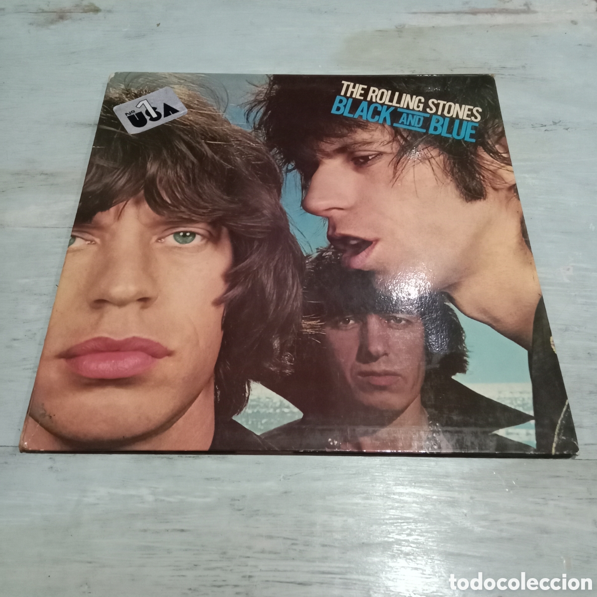 Discos de vinilo: THE ROLLING STONES - BLACK AND BLUE - LP