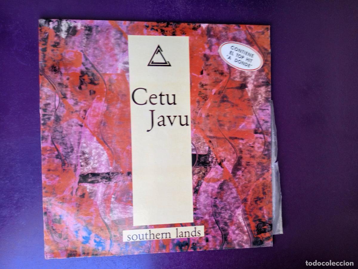 Discos de vinilo: Cetu Javu &lrm;&ndash; Southern Lands - LP BASIC MIX 1990 - EDICION ESPA&Ntilde;OLA SIN APENAS USO - SYNTH POP 90'S