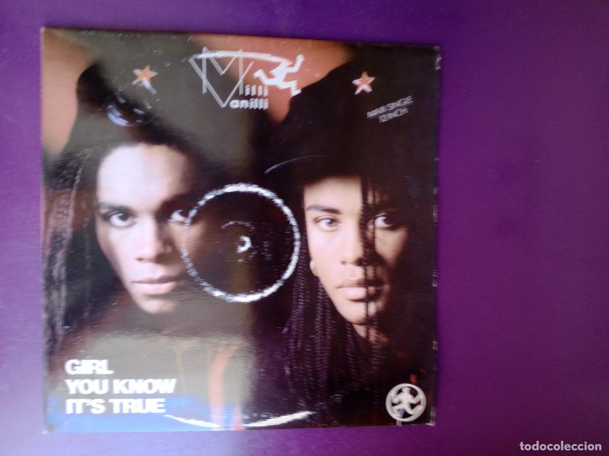 Discos de vinilo: Milli Vanilli - Girl You Know It's True - MAXI ARIOLA 1988 - 80'S DISCO ELECTRONICA