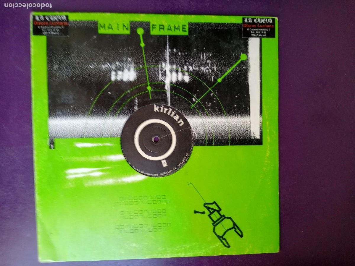 Discos de vinilo: Kirlian &lrm;&ndash; Blue Chicken Breakfast - MAXI MAINFRAME 1993 - ACID, ELECTRONICA, TECHNO