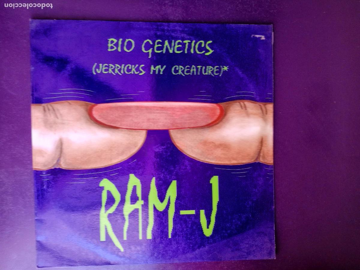 Discos de vinilo: Ram-J &lrm;&ndash; Bio Genetics (Jerricks My Creature)- MAXI QUALITY 1991 - ELECTRONICA TECHNO