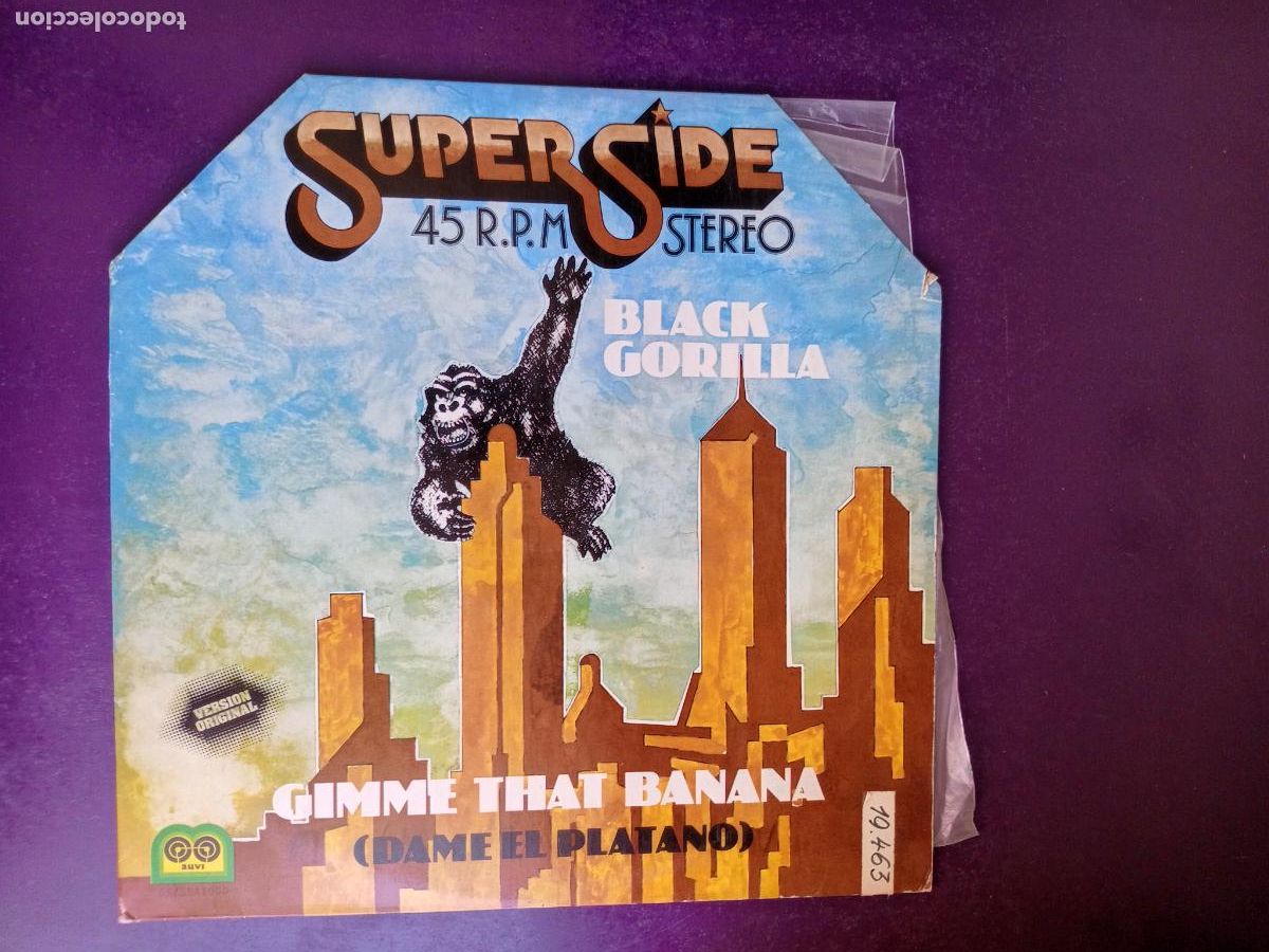 Discos de vinilo: Black Gorilla &lrm;&ndash; Gimme That Banana (Dame El Platano) - MAXI AUVI 1977 - DISCO ELECTRONICA 70'S