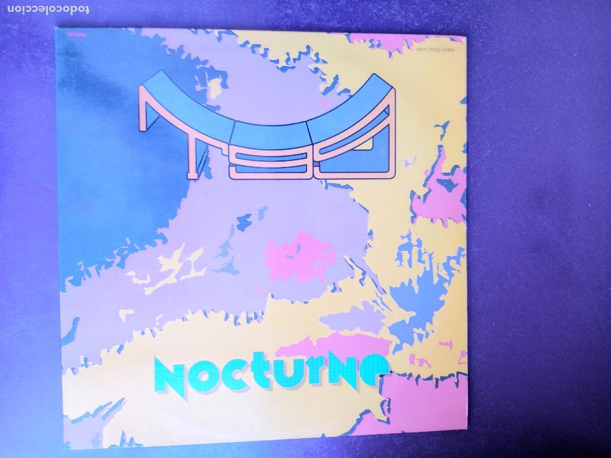 Discos de vinilo: T99 &ndash; Nocturne - MAXI EMPHASIS CBS 1999 - TECHNO HARDCORE ELECTRONICA 90'S