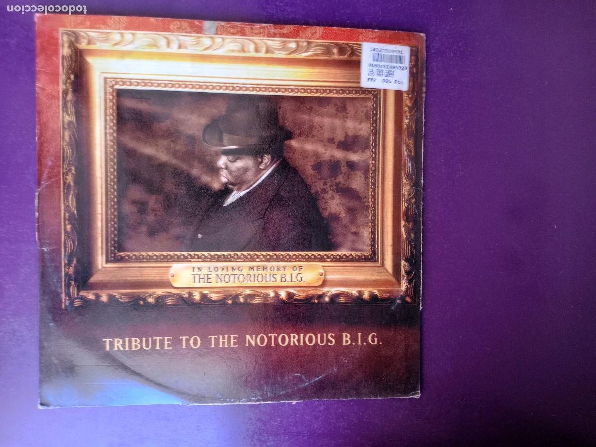 Discos de vinilo: Puff Daddy & Faith Evans / The Lox &ndash; Tribute To The Notorious B.I.G.- MAXI MOVIMENTO 1997 - HIP HOP