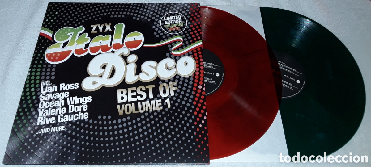 Discos de vinilo: 2 LP - ZYX ITALO DISCO - BEST OF VOLUME 1 - GATEFOLD - LIMITED EDITION