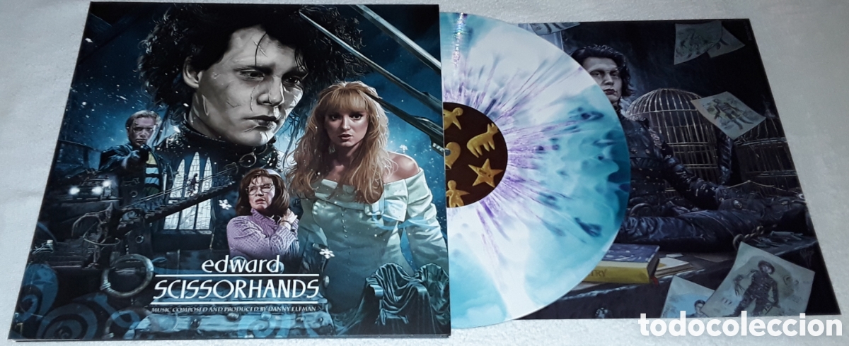 Discos de vinilo: LP - DANNY ELFMAN - EDWARD SCISSORHANDS - GATEFOLD - MADE IN USA - DELUXE EDITION